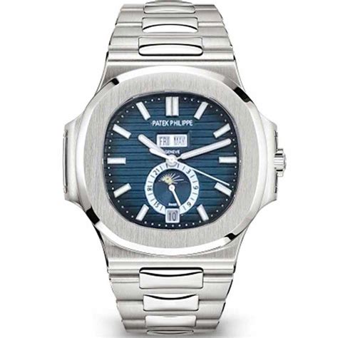 patek philippe watch sun and moon|Patek Philippe nautilus size.